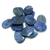Sodalite Worry Stone, Sodalite Smooth Stone, Healing Sodalite, P-7