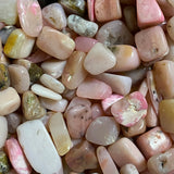 1lb Pink Opal Chips, Bulk Pink Opal Chips, Wholesale Pink Opal Chips