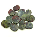 Dragonblood Worry Stone, Dragonblood Jasper Smooth Stone, Healing Dragonblood Jasper, P-11