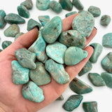 Amazonite Tumbled Stone, Amazonite Pocket Stone, Healing Amazonite, Tumbled Amazonite