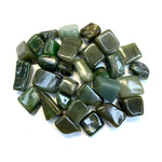 Tumbled Siberian Jade, Siberian Nephrite Jade, Siberian Jade Tumble, Polished Siberian Jade Pocket Stone, P-63
