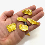 ONE Orpiment Stone, Orpiment Specimen, Natural Orpiment, Golden Orpiment, P-59