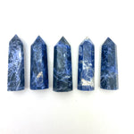 Sodalite Point, Polished Sodalite Point, Sodalite Tower, Sodalite Gemstone