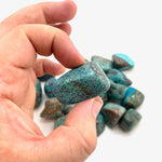 Tumbled Turquoise Stone, Turquoise Tumbled, Polished Turquoise, Turquoise Pocket Stone, P-18