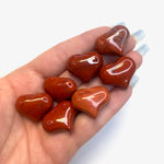 Mini Red Jasper Heart, Red Jasper Gemstone Heart, Healing Red Jasper Heart, Small Red Jasper Heart, B-05