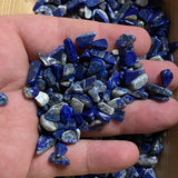 1lb Lapis Lazuli Chips, Bulk Lapis Lazuli Chips, Wholesale Lapis Lazuli Chips