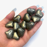 Mini Pyrite Heart, Pyrite Gemstone Heart, Healing Pyrite Heart, Small Pyrite Heart, B-08