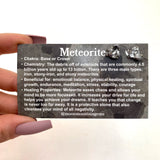Meteorite Stud, Meteorite Earring, Dainty Meteorite Earring, Meteorite Stud Earring