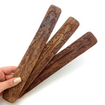 Carved Wooden Incense Holder, Wooden Incense Holder, Incense Ash Catcher