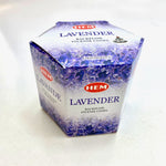 Lavender Backflow Cones, ONE Pack Back Flow Cones, HEM Backflow, Lavender Backflow Incense