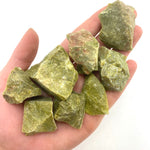 Green Opal Gemstone, One stone or a Baggy, Rough Green Opal, Raw Green Opal