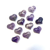 Mini Amethyst Heart, Amethyst Gemstone Heart, Healing Amethyst Heart, Small Amethyst Heart, B-06
