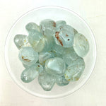 Tumbled Blue Topaz, Silver Topaz, Blue Topaz Tumble, Polished Topaz, Pocket Topaz, T-129