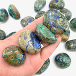 Large Azurite and Malachite Tumble, Azurite Tumble, Tumbled Azurite, Large Azurite Tumble, T-189