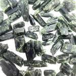 Diopside Crystal, Rough Diopside, Small or Medium, Natural Diopside