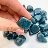 RARE Blue Jade Tumble, Dianite Tumble, Siberian Blue Jade, Tumbled Blue Jade, Tumbled Dianite, T-153