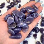 Small Lepidolite Tumble, Tumbled Small Lepidolite, Polished Lepidolite Stone, Healing Lepidolite Pocket Stone, T-68