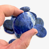 Sodalite Worry Stone, Sodalite Smooth Stone, Healing Sodalite, P-7