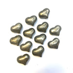 Mini Pyrite Heart, Pyrite Gemstone Heart, Healing Pyrite Heart, Small Pyrite Heart, B-08
