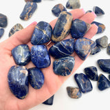 Sodalite Tumble, Tumbled Sodalite, Pocket Sodalite, Healing Stone, T-57