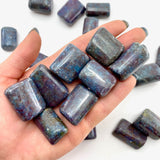 Ruby in Kyanite, Ruby Kyanite Tumble, Tumbled Ruby Kyanite, UV Ruby Kyanite, T-16