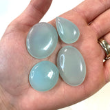 Chalcedony Cabochon, Quality Chalcedony Cabochon, 25g or 100g Chalcedony Cabochon, Wholesale Chalcedony Cabochon