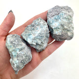 Raw Larimar, Natural Larimar Stone, Larimar Chunk, Rough Larimar, Select your own size