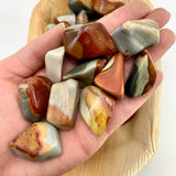 1lb Polychrome Jasper Tumble, Wholesale Polychrome Jasper, Wholesale Desert Jasper