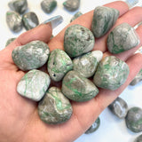 Variscite Tumbled Stone, Large Variscite Tumble, Tumbled Variscite, Pocket Variscite, P-68