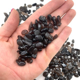 25g Obsidian Chips, Obsidian Gemstone Chips, Polished Small Obsidian