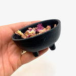 Cast Iron Cauldron, Oval Cast Iron Cauldron, Black Cauldron, Herb Cauldron