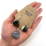 Fancy Jasper Necklace and Earring Set, Fancy Jasper Pendant, Fancy Jasper Earrings, 18" Chain