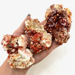 Vanadinite Cluster, Large Vanadinite Cluster, Natural Vanadinite, Vanadinite from Morocco