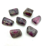 Ruby in Cordierite Tumble, Tumbled Ruby in Iolite, Ruby with Cordierite, T-78