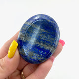 Lapis Lazuli Worry Stone, Healing Lapis Worry Stone, Smooth Lapis Worry Stone, A-49