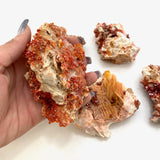 Vanadinite Cluster, Large Vanadinite Cluster, Natural Vanadinite, Vanadinite from Morocco