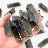 Smoky Quartz Point, Single Smoky Quartz, Dark Smoky Quartz Point