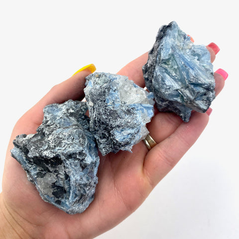 Raw Paraiba Kyanite, Natural Blue Kyanite, Paraiba Kyanite Cluster, Blue Kyanite from Brazil