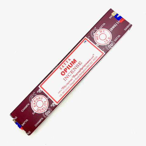 Opium Incense, Opium Incense Sticks, Satya Incense, Opium Incense Pack