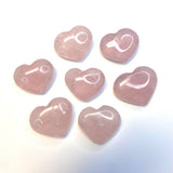 Rose Quartz Heart, Polished Rose Quartz Heart, Healing Rose Quartz Heart, B-10