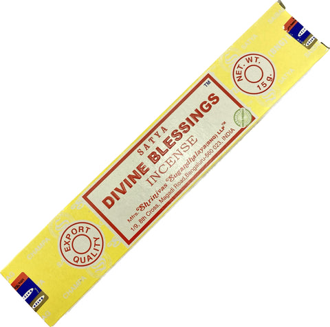 Divine Blessings Incense, Divine Blessings Incense Sticks, Satya Incense, Divine Blessings Incense Pack