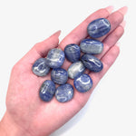 Gem Quality Blue Kyanite Tumbled Stone, Hand Polished Blue Kyanite, Gem Grade Kyanite, Kyanite Tumbled Stone, T-95