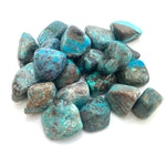 Tumbled Turquoise Stone, Turquoise Tumbled, Polished Turquoise, Turquoise Pocket Stone, P-18
