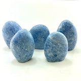 Blue Calcite Free Form, Polished Blue Calcite, Natural Blue Calcite Free Form