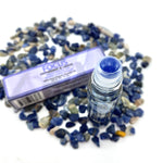Sodalite Roll On Oil, Peppermint and Lemon Oil, FOCUS Roll On Oil, Sodalite Charged