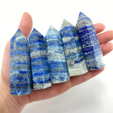 Lapis Lazuli Point, Polished Lapis Lazuli, Lapis Lazuli Tower, Lapis Gemstone