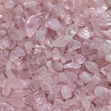 1lb Rose Quartz Chips, Bulk Rose Quartz Chips, Wholesale Rose Quartz Chips