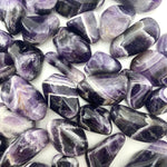 Zebra Amethyst, Banded Amethyst, Tumbled Amethyst, Pocket Amethyst