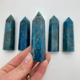 Apatite Point, Polished Apatite Point, Apatite Tower, Apatite Gemstone