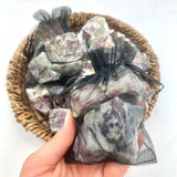 Rubellite Gemstone, One stone or a Baggy, Rough Rubellite, Raw Rubellite